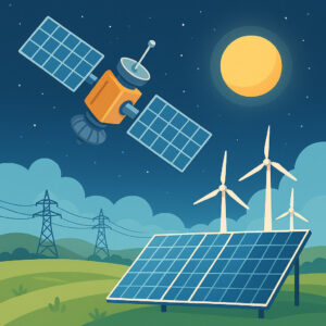 Read more about the article How Space Supports Energy Transition – From Satellites to Solar Power