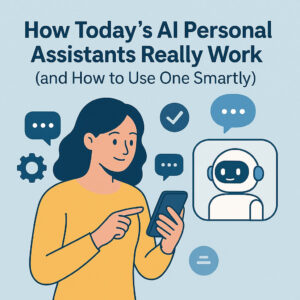 Read more about the article How Today’s AI Personal Assistants Really Work (and How to Use One Smartly)